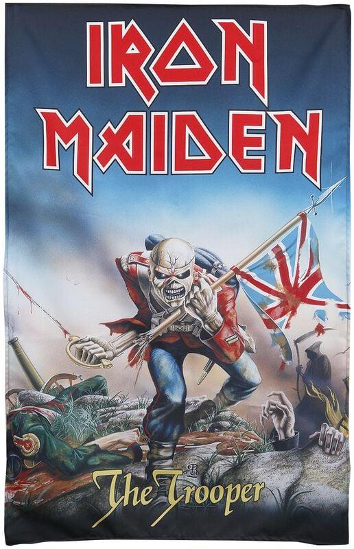rock revival "The Trooper" Flag multicolour by Iron Maiden