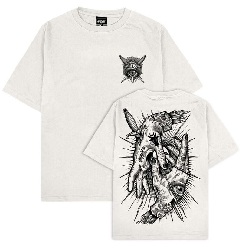 rock revival "Think Twice - Oversized T-Shirt" T-Shirt sand by Stay Cold Apparel