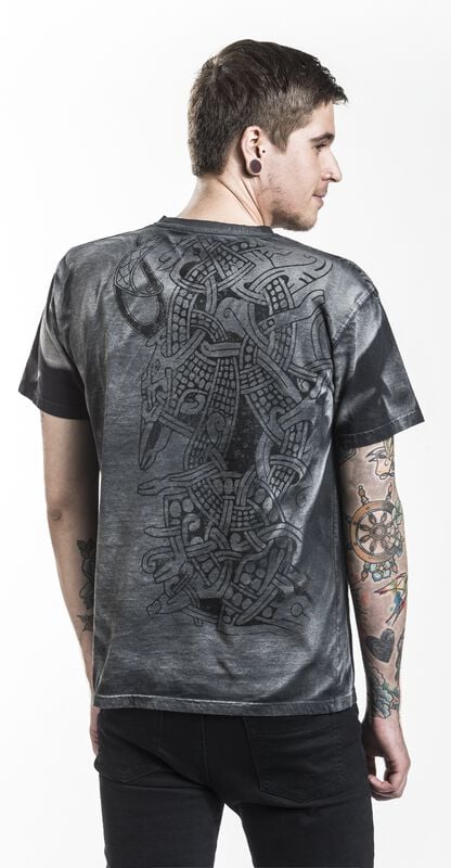 Rock Revival "Thunderstorm" T-Shirt Grey By Outer Vision