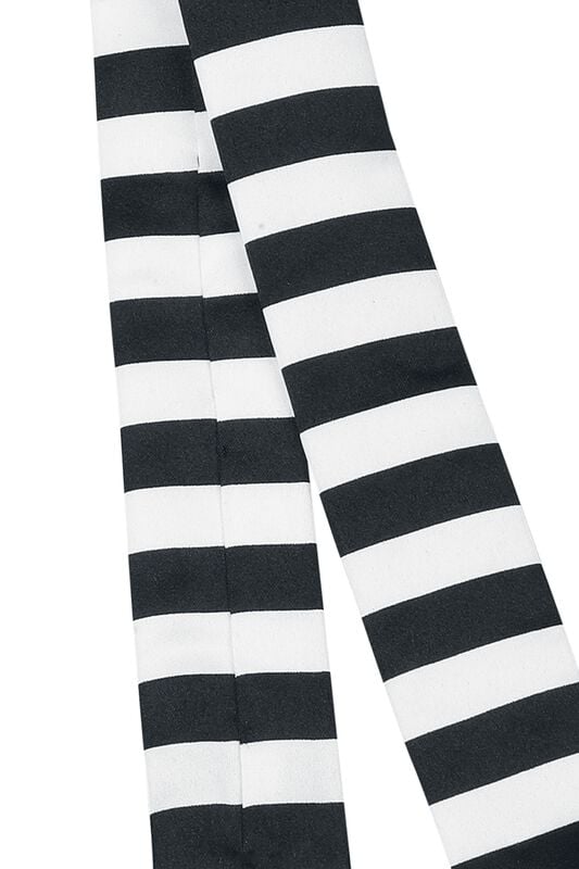 Rock Revival "Tie - Striped" Tie Black-white By Rock Daddy
