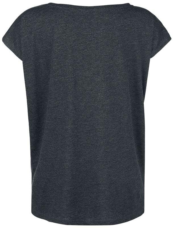 Rock Revival "Tinker Bell - Don't Grow Up" T-Shirt Mottled Dark Grey By Peter Pan