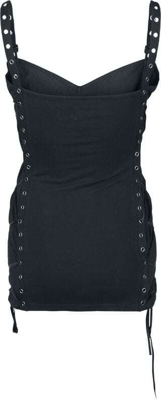 Rock Revival "Top With Spider Web Print" Top Black By Gothicana By EMP