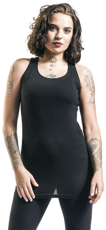 rock revival "Tops Double Pack" Top black by RED by EMP