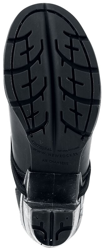 Rock Revival "Trail Negro Tacon Acero" Boot Black By New Rock