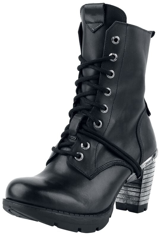 rock revival "Trail Negro Tacon Acero" Boot black by New Rock