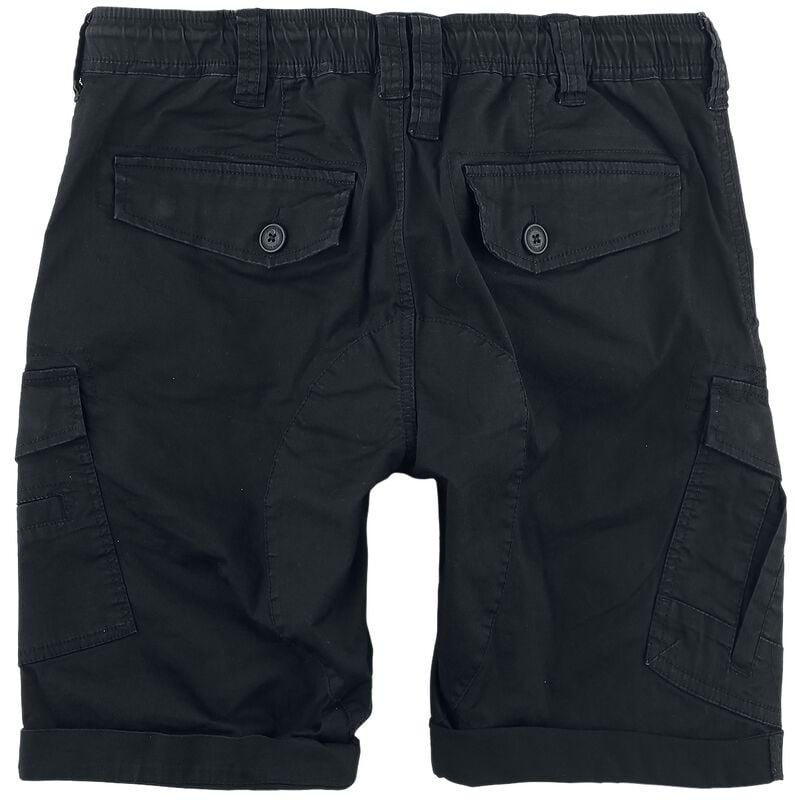 Rock Revival "Tray Vintage Shorts" Shorts Black By Brandit