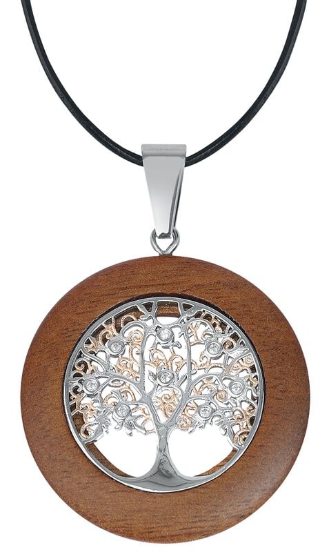 rock revival "Tree Of Life" Necklace silver-coloured by etNox