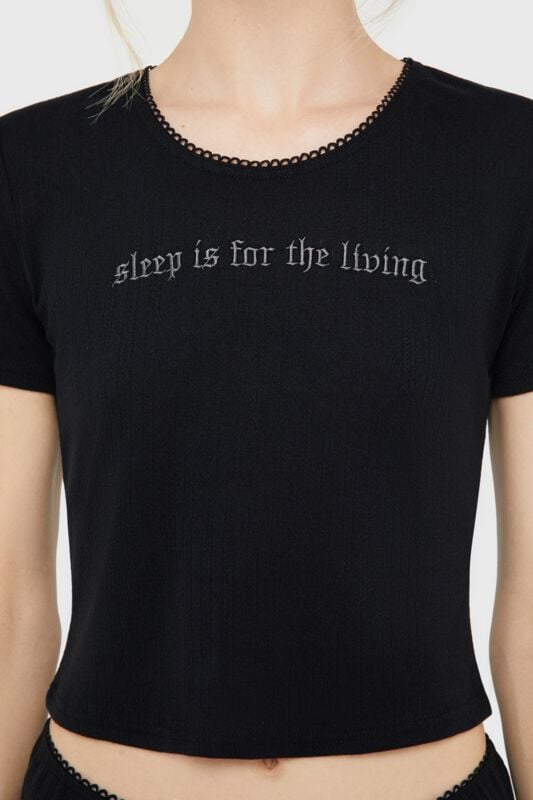 Rock Revival "Twilight Threads (Set Of 3)" Pyjama Black By Killstar