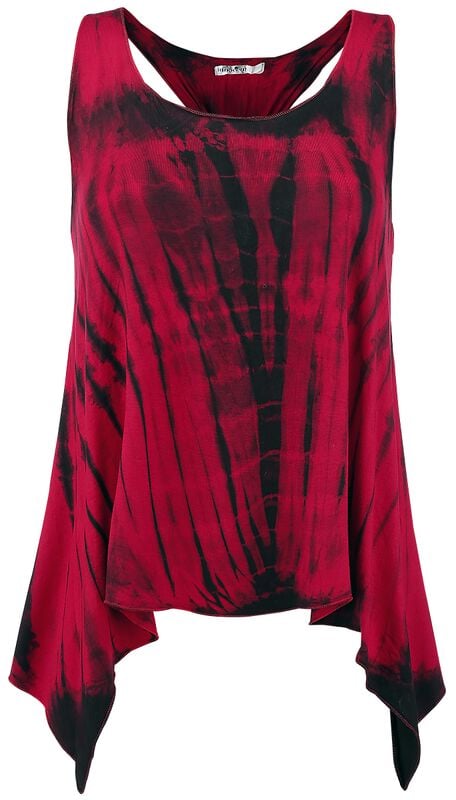 Rock Revival "Tye Knot Top Red Stripe" Top Red By Innocent