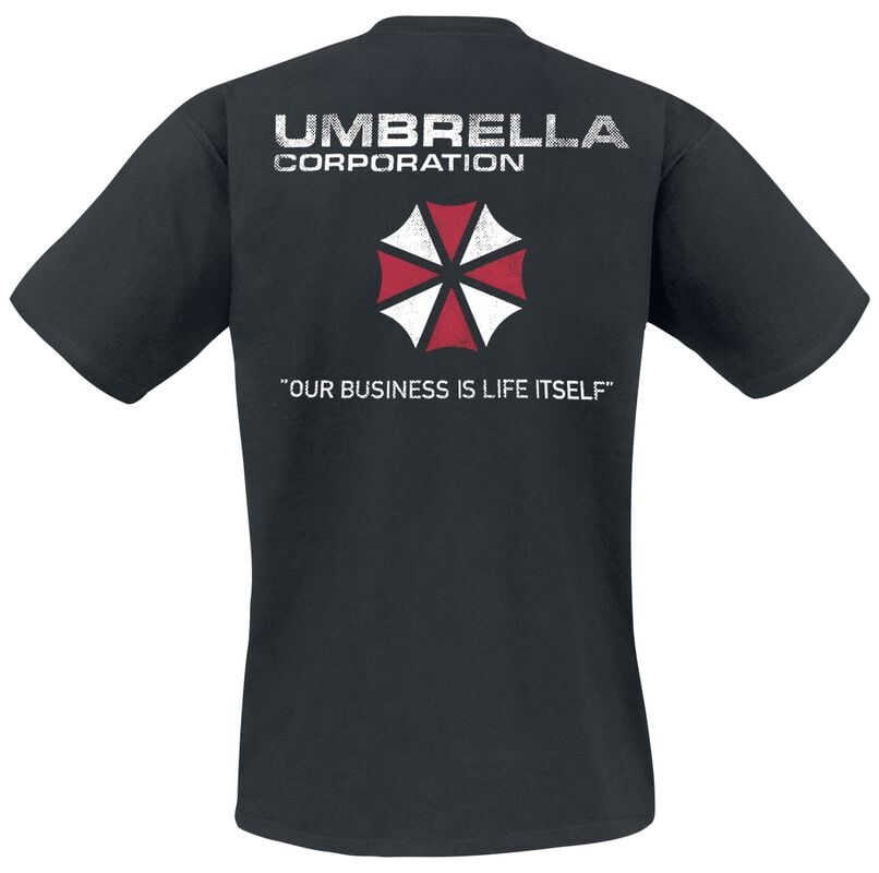 Rock Revival "Umbrella Co. - Our Business Is Life Itself" T-Shirt Black By Resident Evil