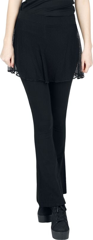 Rock Revival "Vailed In Darkness" Leggings Black By Gothicana By EMP