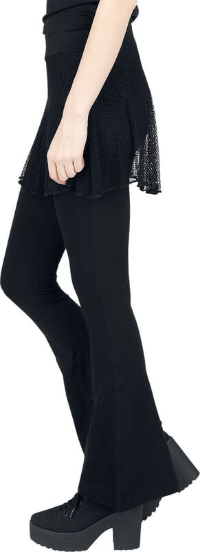 rock revival "Vailed in Darkness" Leggings black by Gothicana by EMP