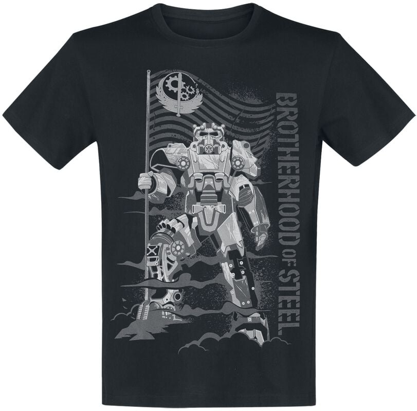 rock revival "Vault 33 - Steel" T-Shirt black by Fallout