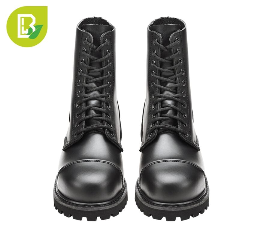 rock revival "Vegantom 10 eyelett boots" Boot black by Brandit