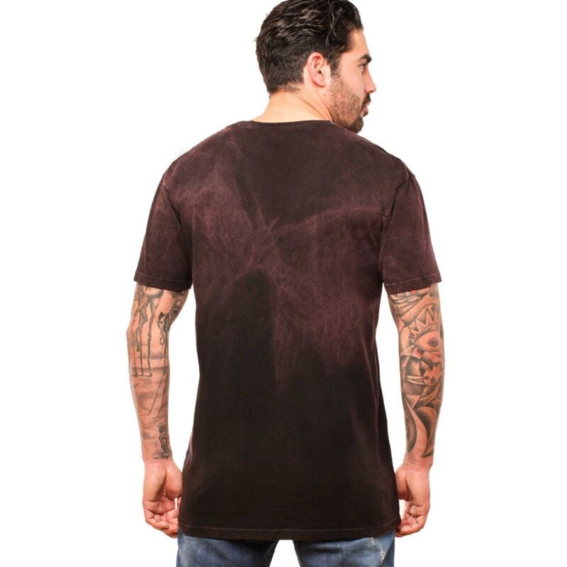 Rock Revival "Viking Skull Man's T-Shirt" T-Shirt Dark Red By Outer Vision