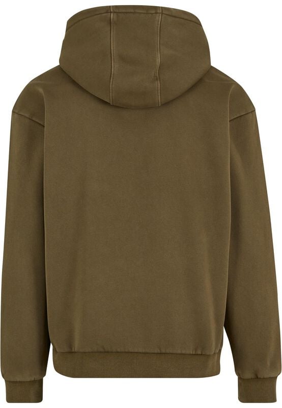 Rock Revival "Vintage Heavy Hoodie" Hoodie Olive By Urban Classics