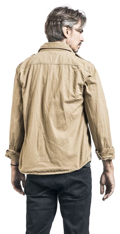 Rock Revival "Vintage Shirt" Longsleeve Camel By Brandit