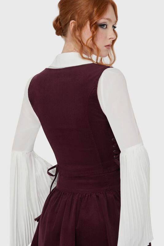 Rock Revival "Violet's Ballard Underbust Corset" Corset Lilac By Killstar