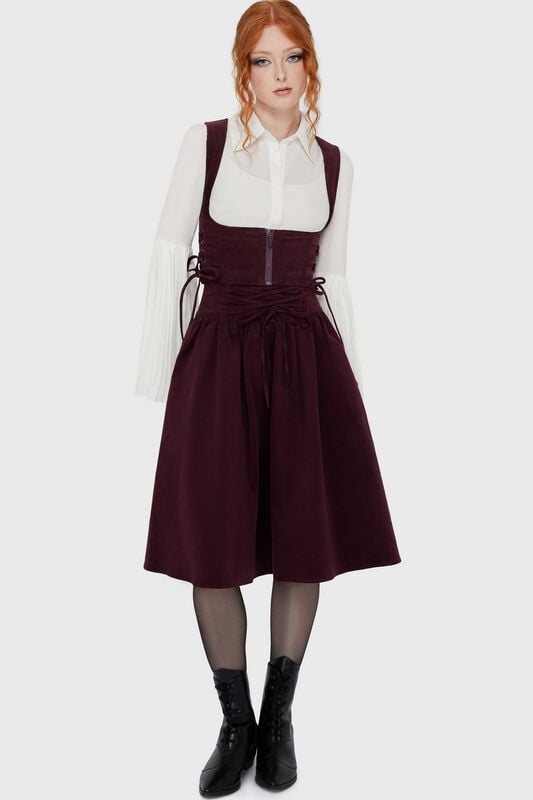 rock revival "Violet's Ballard Underbust Corset" Corset lilac by Killstar