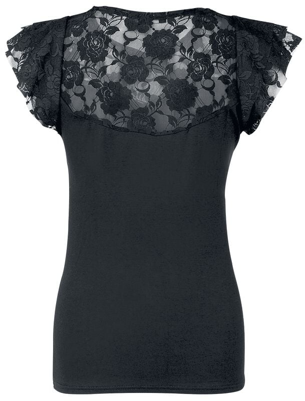 Rock Revival "Waisted Corset" T-Shirt Black By Spiral