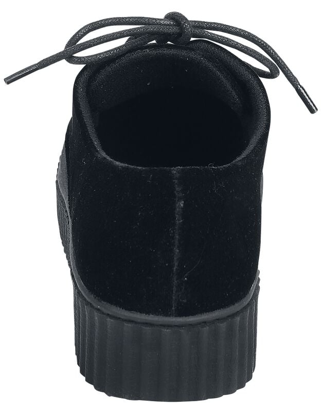 Rock Revival "Walk Softly" Creepers Black By Gothicana By EMP