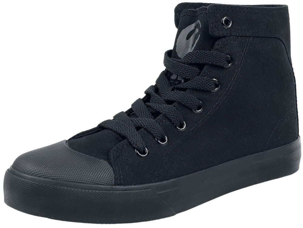 rock revival "Walk The Line" Sneakers High black by Black Premium by EMP