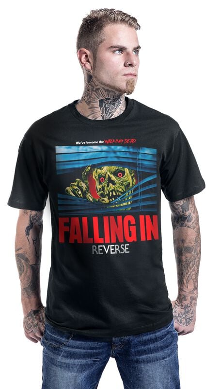Rock Revival "Walking Dead" T-Shirt Black By Falling In Reverse