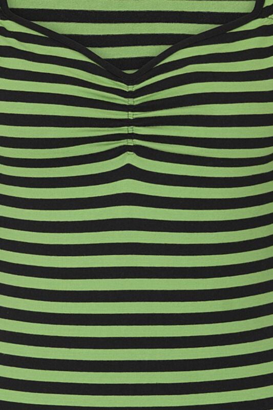 Rock Revival "Warlock Top" Long-sleeve Shirt Green-black By Hell Bunny