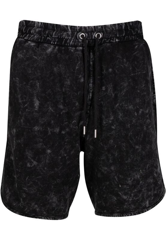 Rock Revival "Washed Piped Shorts" Shorts Black By Urban Classics