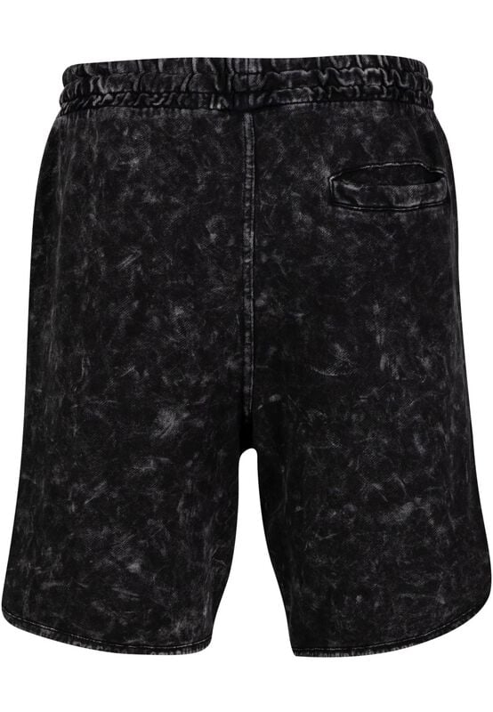 Rock Revival "Washed Piped Shorts" Shorts Black By Urban Classics