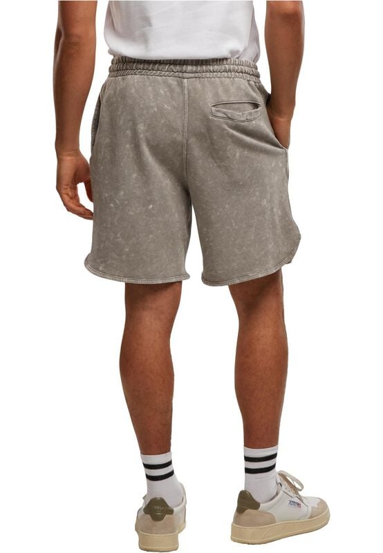 Rock Revival "Washed Piped Shorts" Shorts Grey By Urban Classics