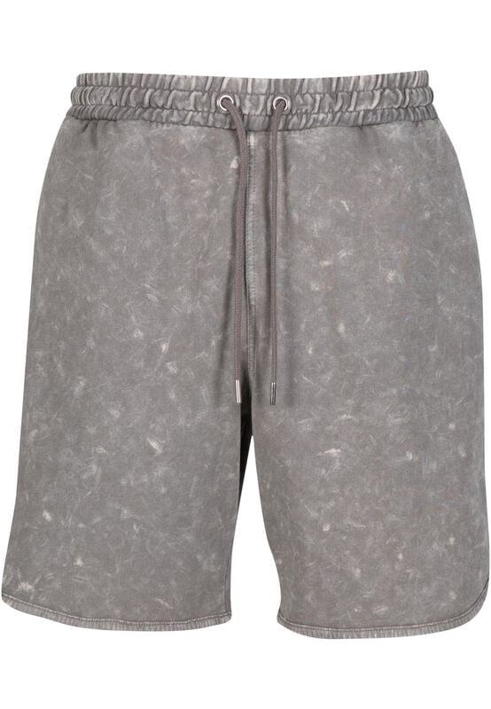 Rock Revival "Washed Piped Shorts" Shorts Grey By Urban Classics