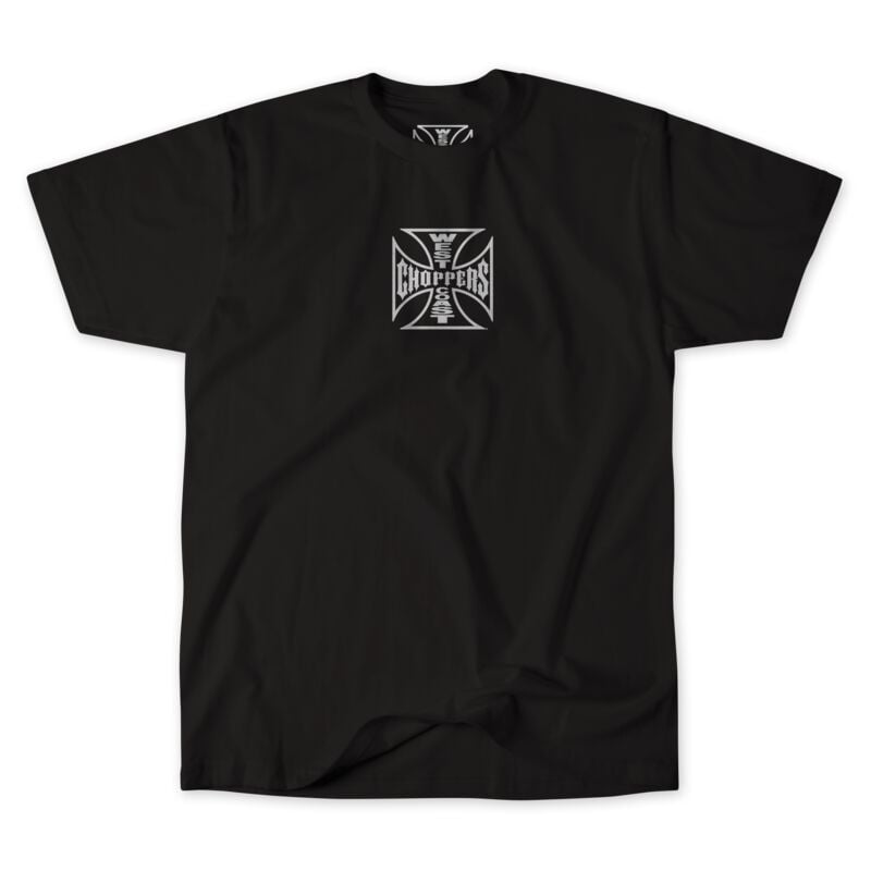 rock revival "WCC Parts T-shirt Black/White" T-Shirt black by West Coast Choppers
