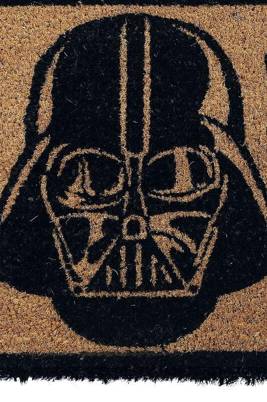 Rock Revival "Welcome To The Dark Side" Door Mat Brown-black By Star Wars