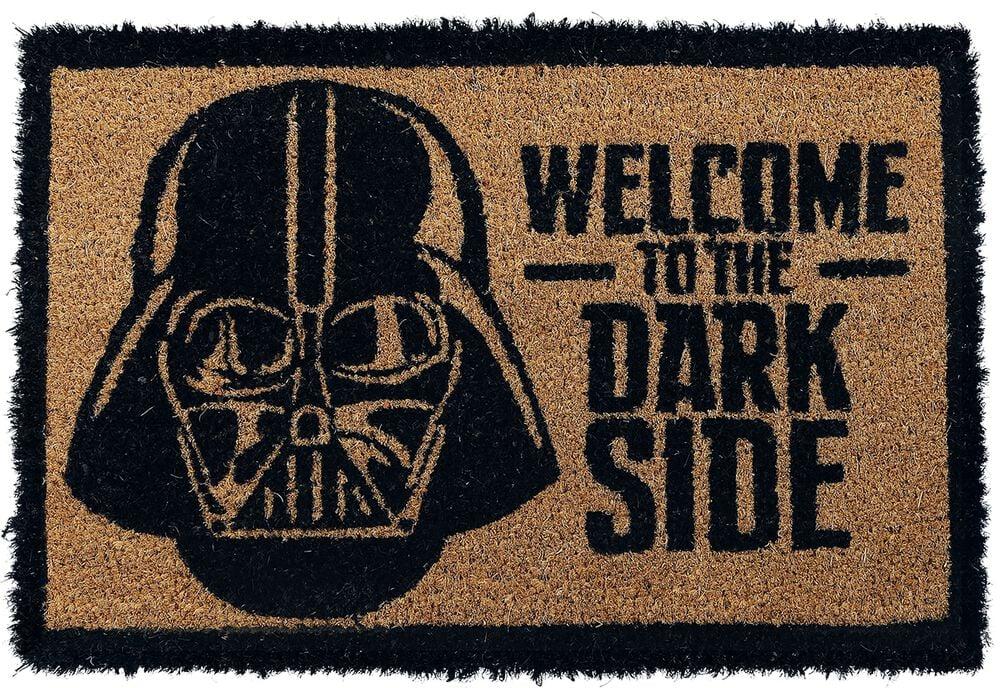rock revival "Welcome To The Dark Side" Door Mat brown-black by Star Wars