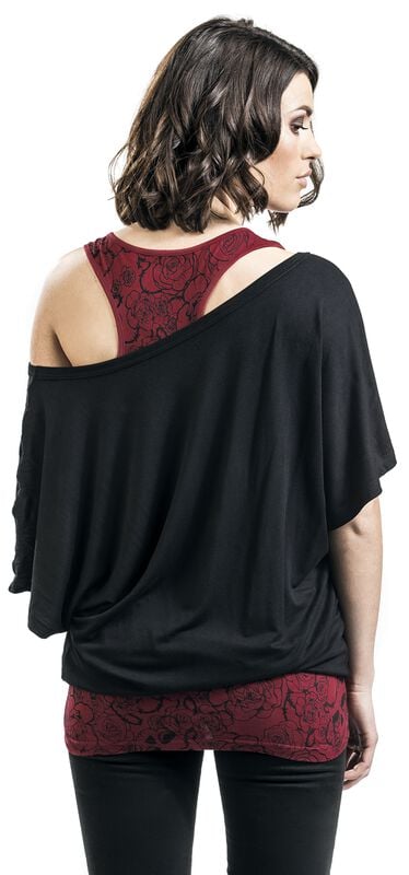 Rock Revival "When The Heart Rules The Mind" T-Shirt Black By Black Premium By EMP