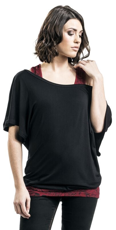 rock revival "When The Heart Rules The Mind" T-Shirt black by Black Premium by EMP