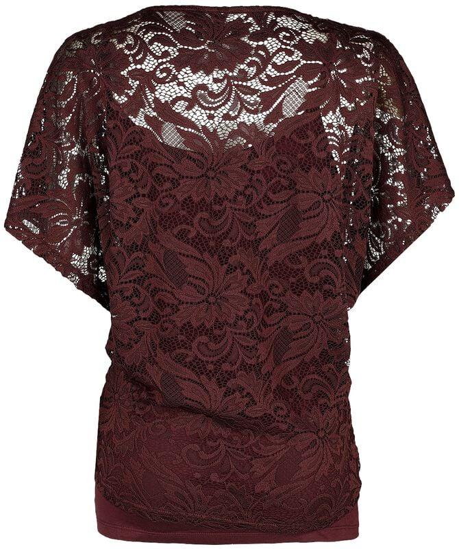 Rock Revival "When The Heart Rules The Mind" T-Shirt Burgundy By Black Premium By EMP