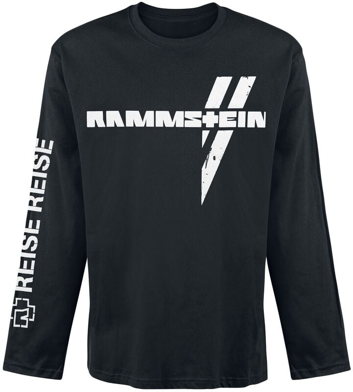 Rock Revival "White Cross" Long-sleeve Shirt Black By Rammstein