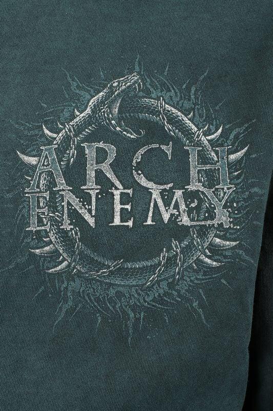 Rock Revival "Will To Power" Hoodie Jacket Dark Green By Arch Enemy