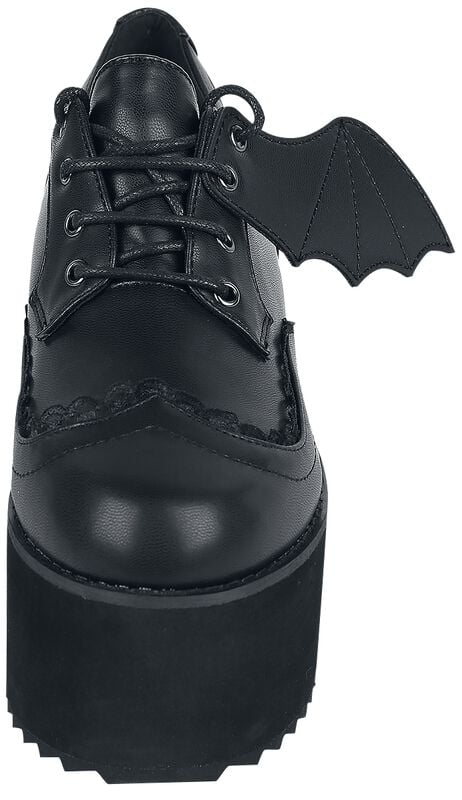 Rock Revival "WILLOW" Creepers Black By Banned Alternative