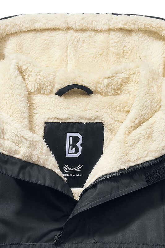 Rock Revival "Windbreaker Sherpa" Windbreaker Black By Brandit