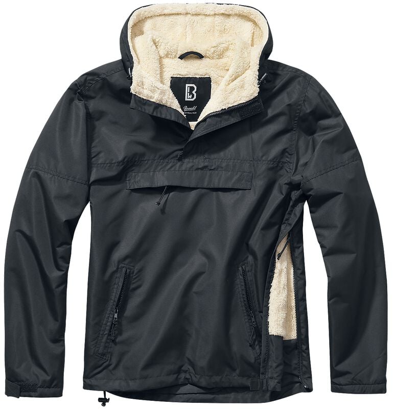 rock revival "Windbreaker Sherpa" Windbreaker black by Brandit