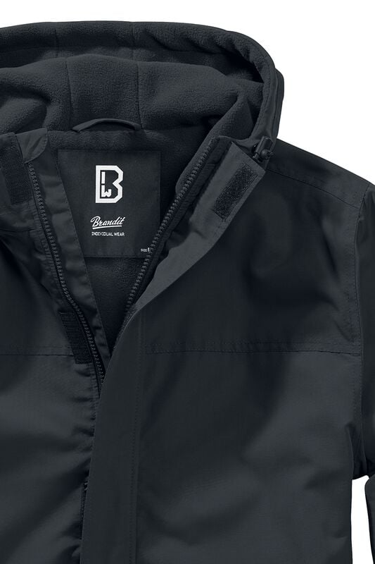 Rock Revival "Windbreaker Zip" Windbreaker Black By Brandit