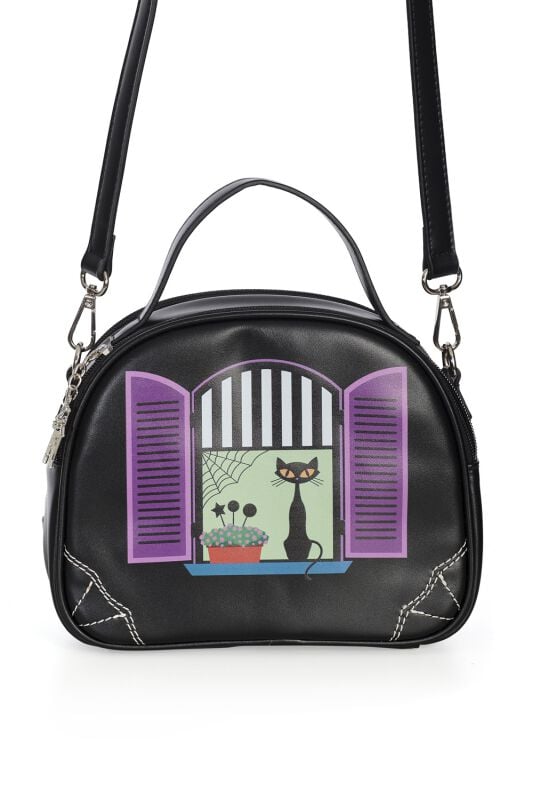 Rock Revival "Window Cat" Handbag Multicolour By Banned Retro