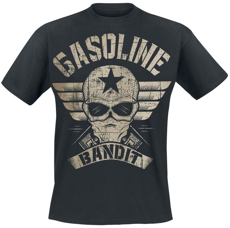 Rock Revival "Wing Logo" T-Shirt Black By Gasoline Bandit