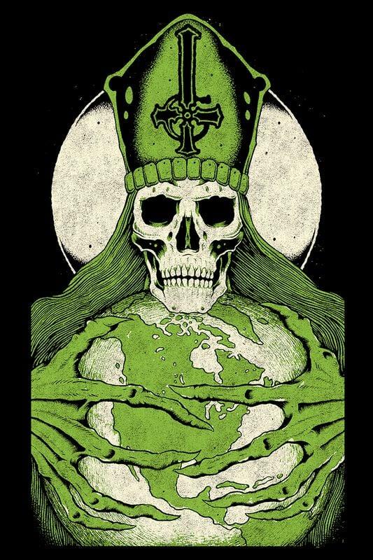 Rock Revival "World Domination" Hoodie Black By Ghost