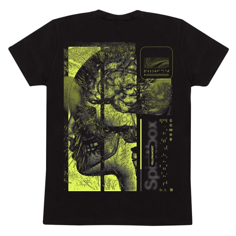 rock revival "Yellow Jacket" T-Shirt black by Spiritbox