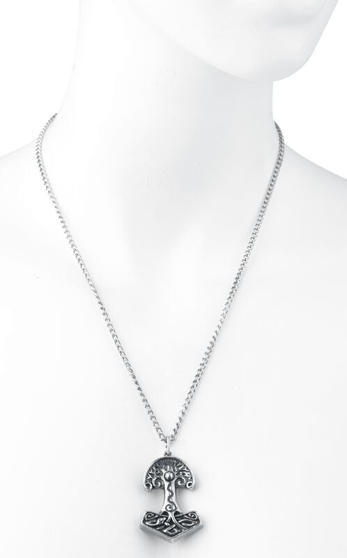 Rock Revival "Yggdrasil - Viking World Tree" Necklace Silver-coloured By Alchemy Gothic