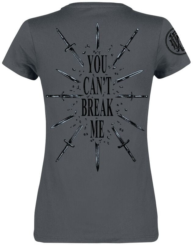 Rock Revival "You Can't Break Me" T-Shirt Grey By Parkway Drive